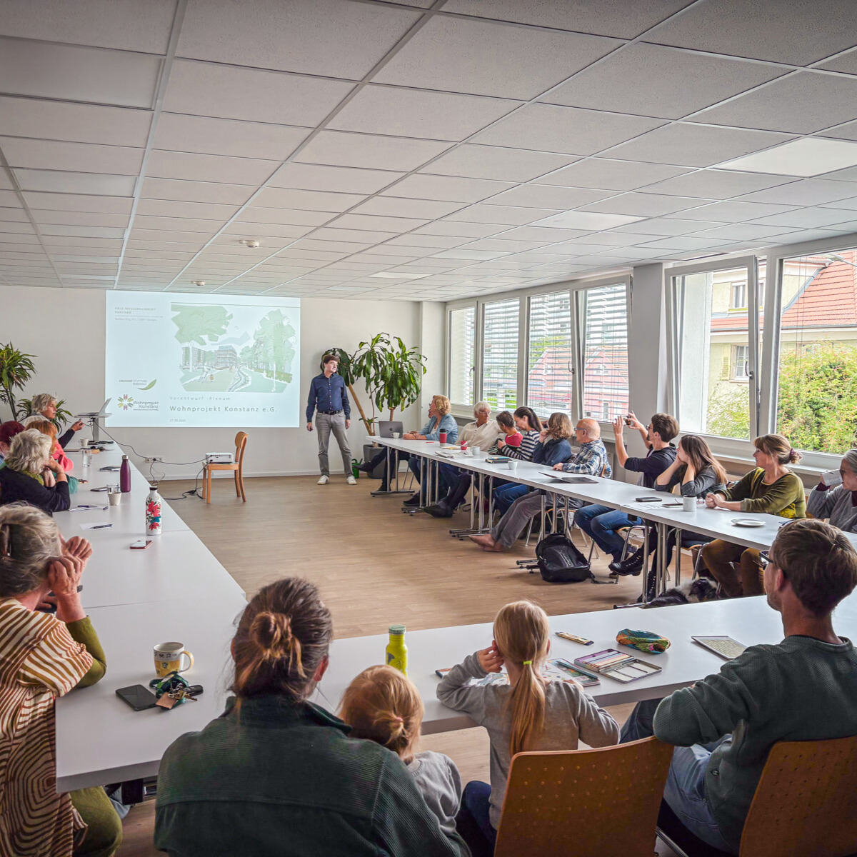 Plenum Jour Fixe September 2025 (Bild: Wohnprojekt Konstanz)
