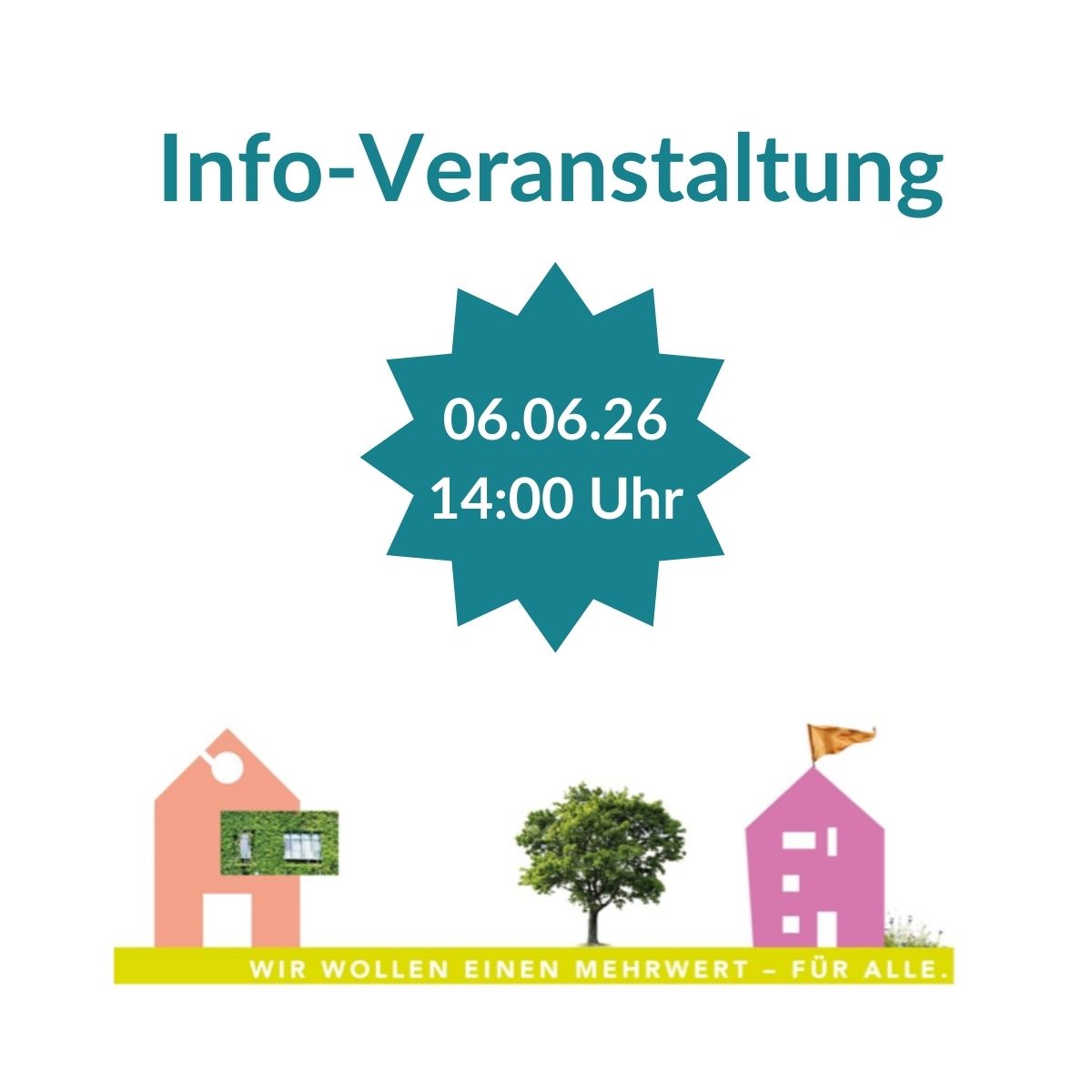 Einladung zur Info-Veranstaltung am 6. Juni 2026 // Wohnprojekt Konstanz eG